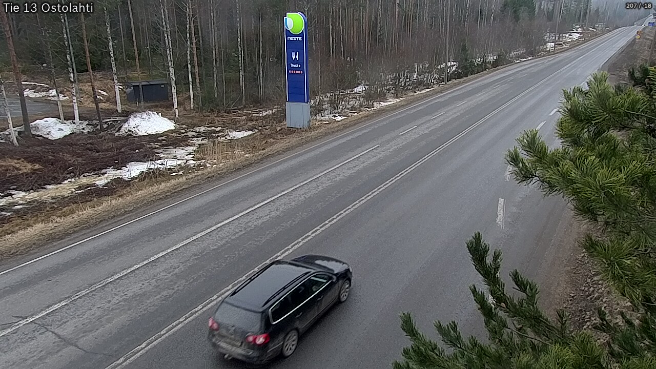 Weather Camera Image Road 13 Ostolahti, Mikkeli, Etelä-Savo