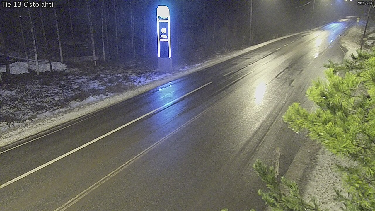 Weather Camera Image Road 13 Ostolahti, Mikkeli, Etelä-Savo