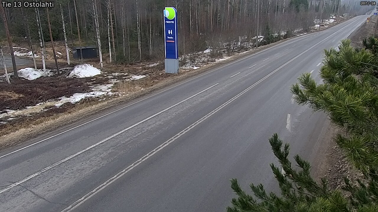 Weather Camera Image Road 13 Ostolahti, Mikkeli, Etelä-Savo