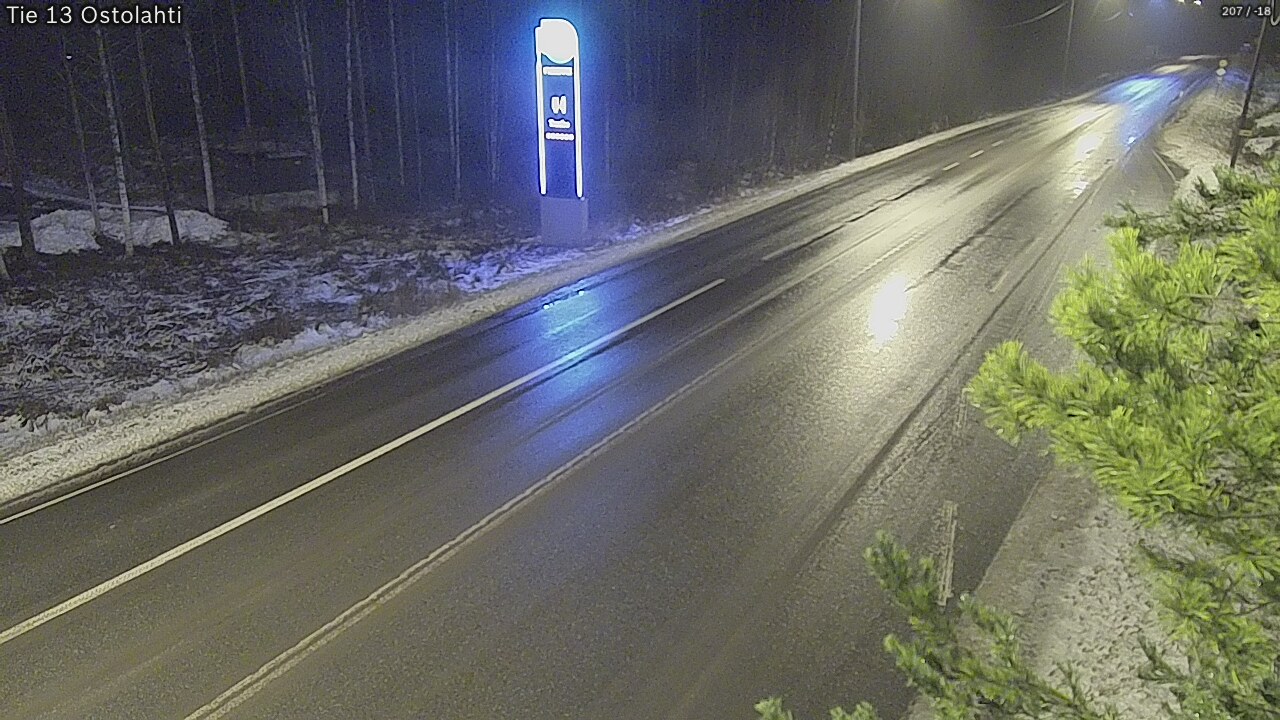 Weather Camera Image Road 13 Ostolahti, Mikkeli, Etelä-Savo