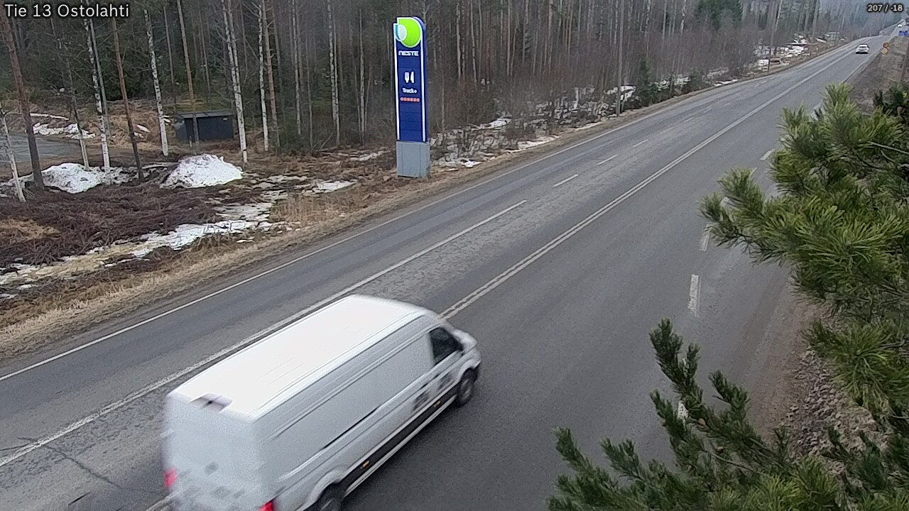 Weather Camera Image Road 13 Ostolahti, Mikkeli, Etelä-Savo