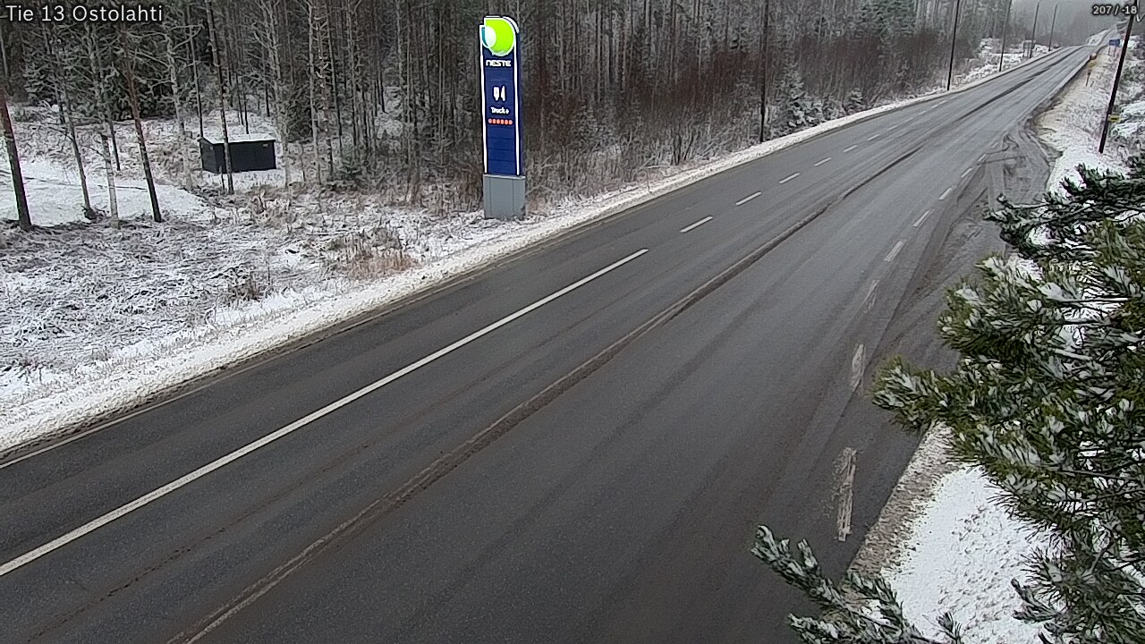 Weather Camera Image Road 13 Ostolahti, Mikkeli, Etelä-Savo