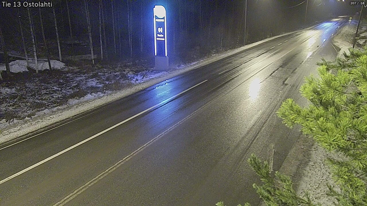 Weather Camera Image Road 13 Ostolahti, Mikkeli, Etelä-Savo
