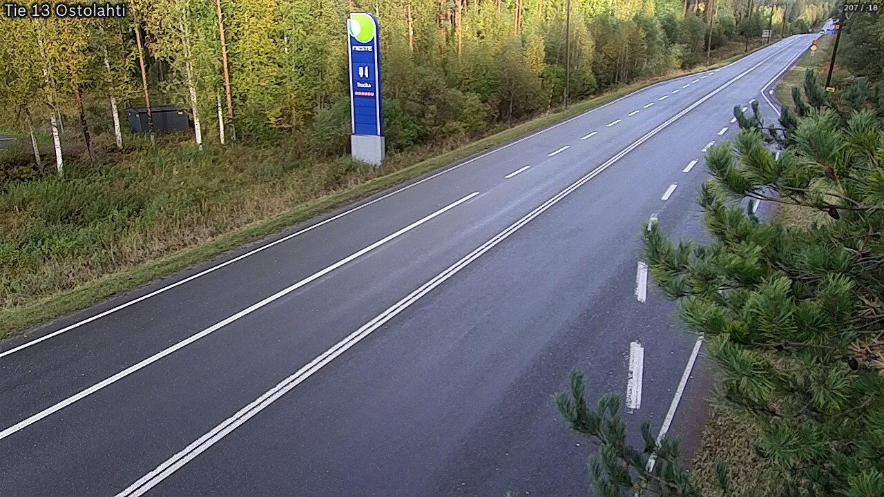 Weather Camera Image Road 13 Ostolahti, Mikkeli, Etelä-Savo