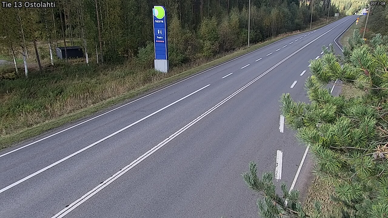 Weather Camera Image Road 13 Ostolahti, Mikkeli, Etelä-Savo