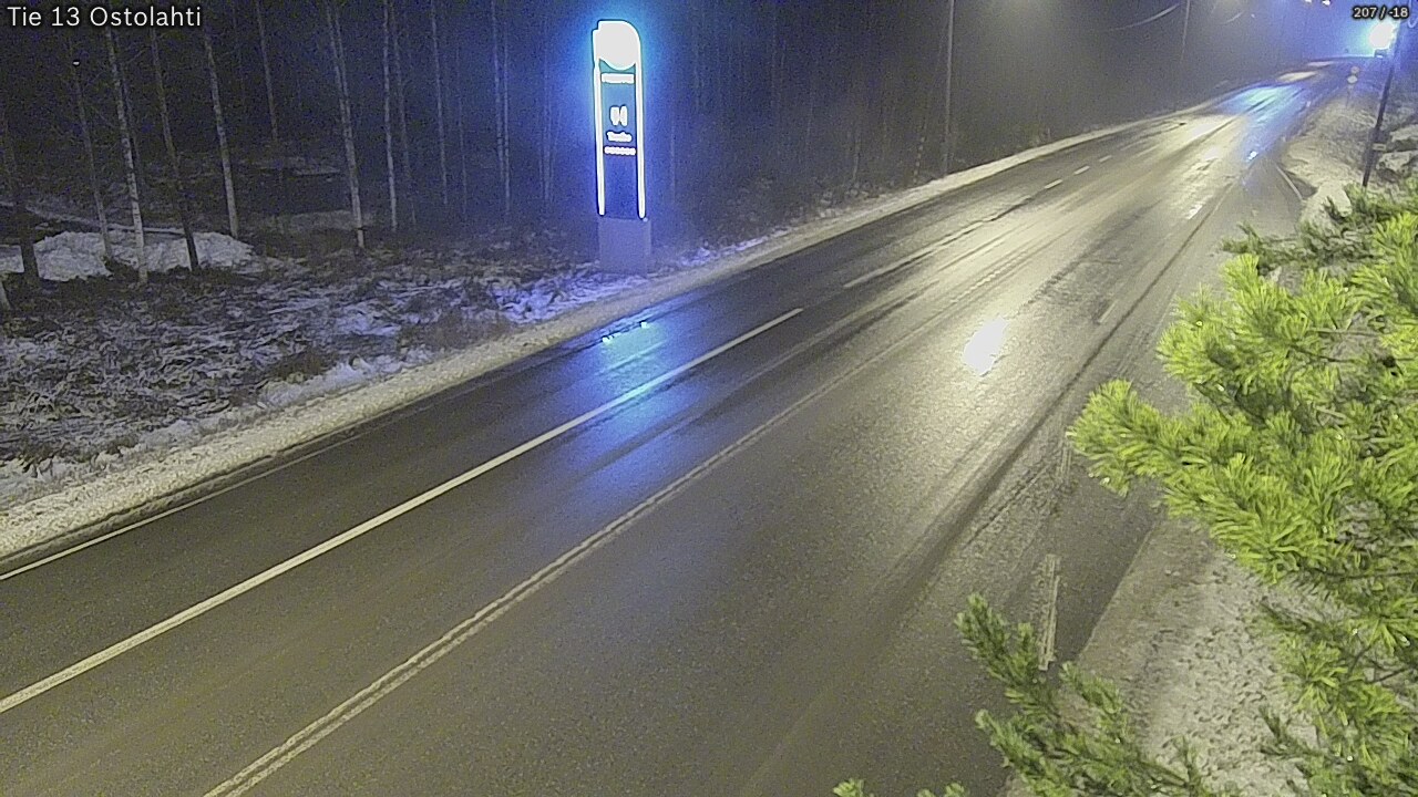 Weather Camera Image Road 13 Ostolahti, Mikkeli, Etelä-Savo