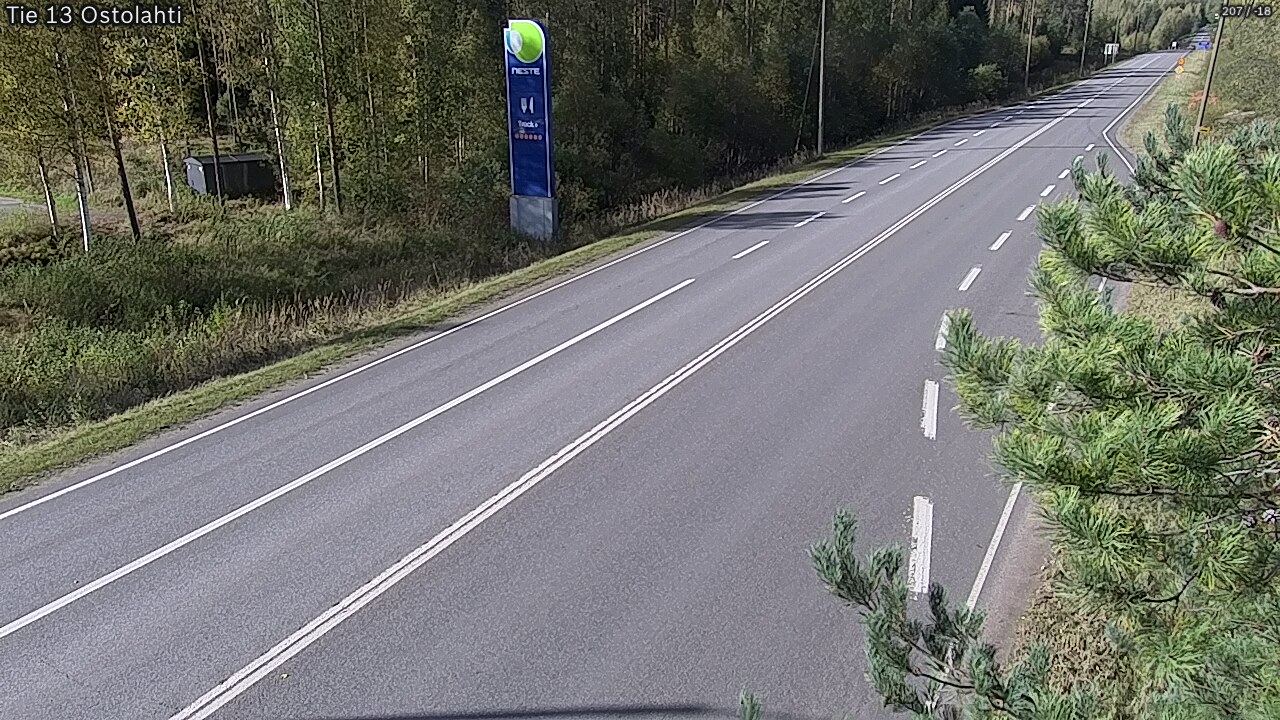 Weather Camera Image Road 13 Ostolahti, Mikkeli, Etelä-Savo