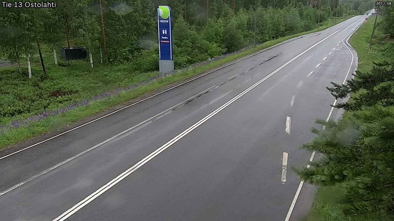 Weather Camera Image Väg 14 Ostolahti, Mikkeli, Etelä-Savo