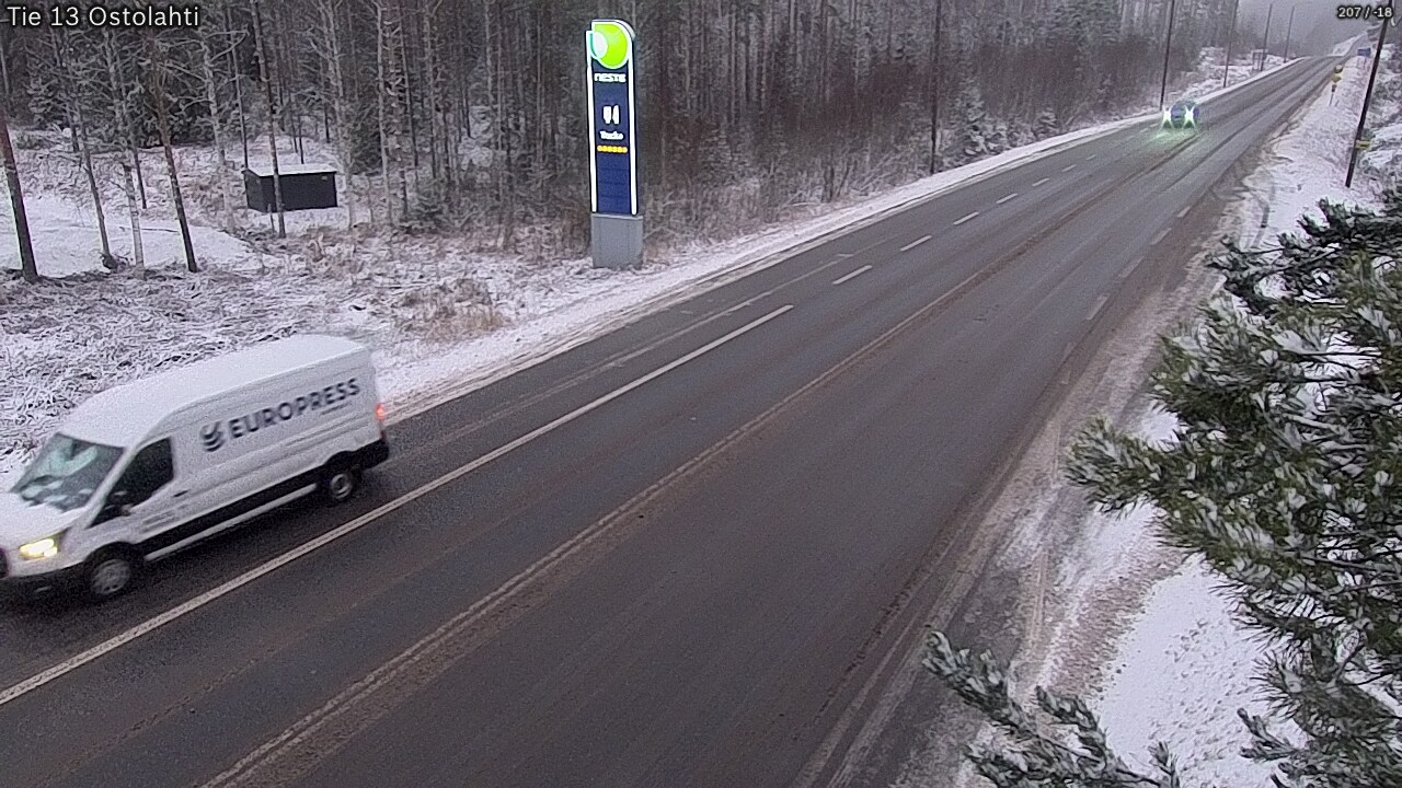 Weather Camera Image Road 13 Ostolahti, Mikkeli, Etelä-Savo