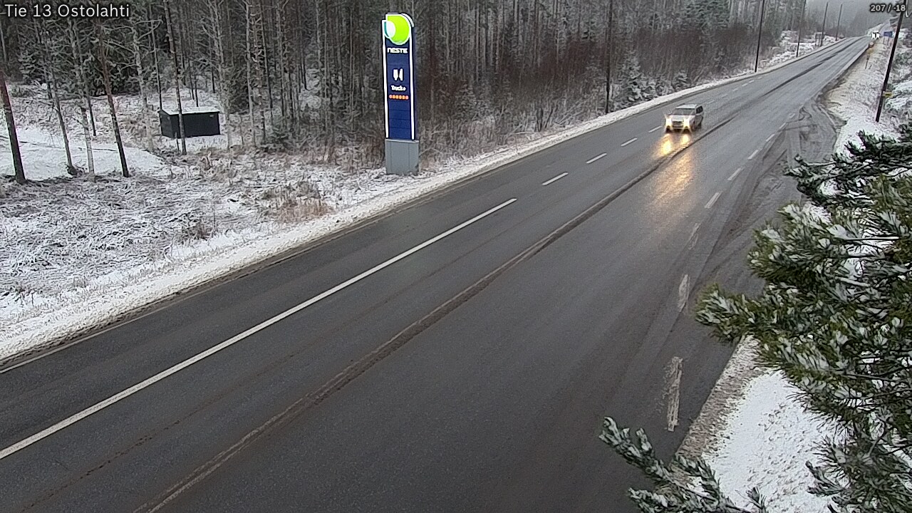 Weather Camera Image Road 13 Ostolahti, Mikkeli, Etelä-Savo