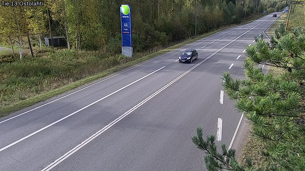Weather Camera Image Road 13 Ostolahti, Mikkeli, Etelä-Savo