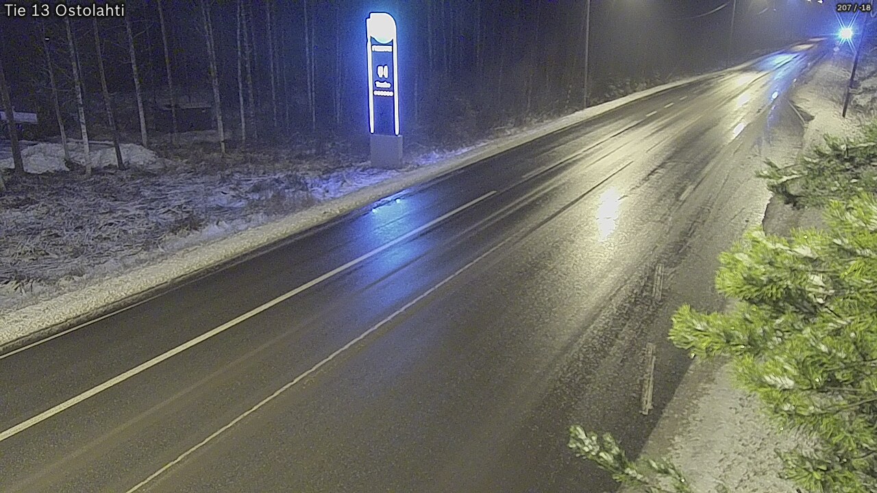 Weather Camera Image Road 13 Ostolahti, Mikkeli, Etelä-Savo