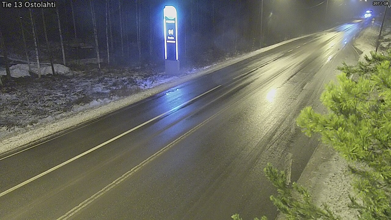 Weather Camera Image Road 13 Ostolahti, Mikkeli, Etelä-Savo