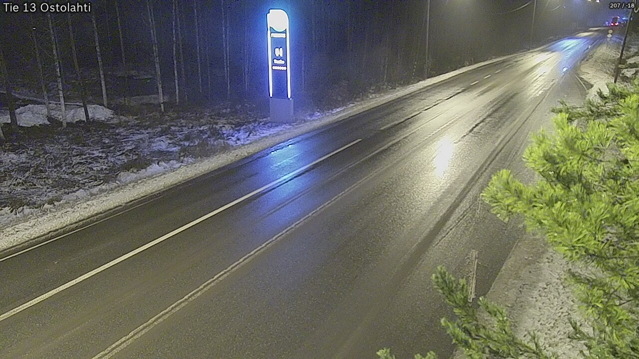 Weather Camera Image Road 13 Ostolahti, Mikkeli, Etelä-Savo