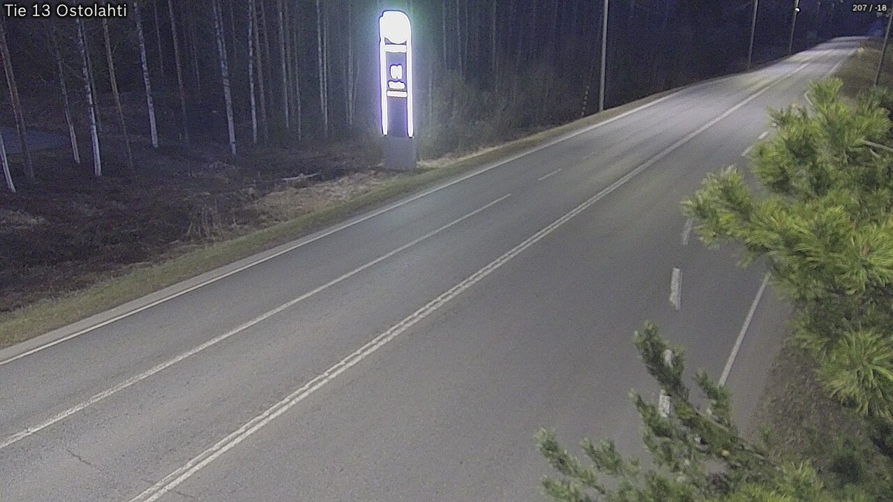 Weather Camera Image Road 13 Ostolahti, Mikkeli, Etelä-Savo