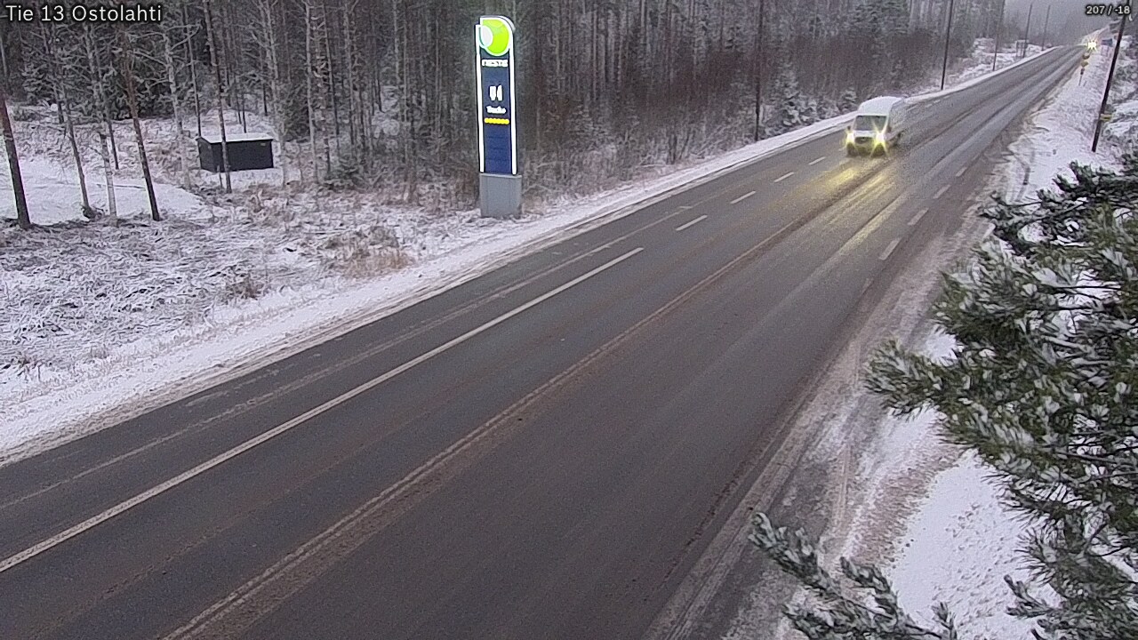 Weather Camera Image Road 13 Ostolahti, Mikkeli, Etelä-Savo