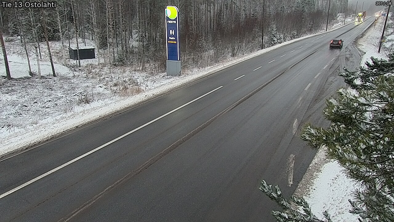 Weather Camera Image Road 13 Ostolahti, Mikkeli, Etelä-Savo