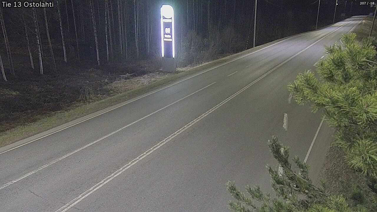 Weather Camera Image Väg 14 Ostolahti, Mikkeli, Etelä-Savo