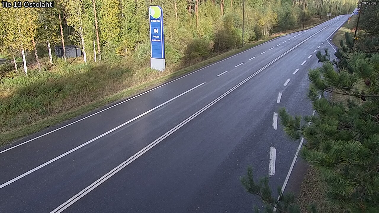 Weather Camera Image Road 13 Ostolahti, Mikkeli, Etelä-Savo