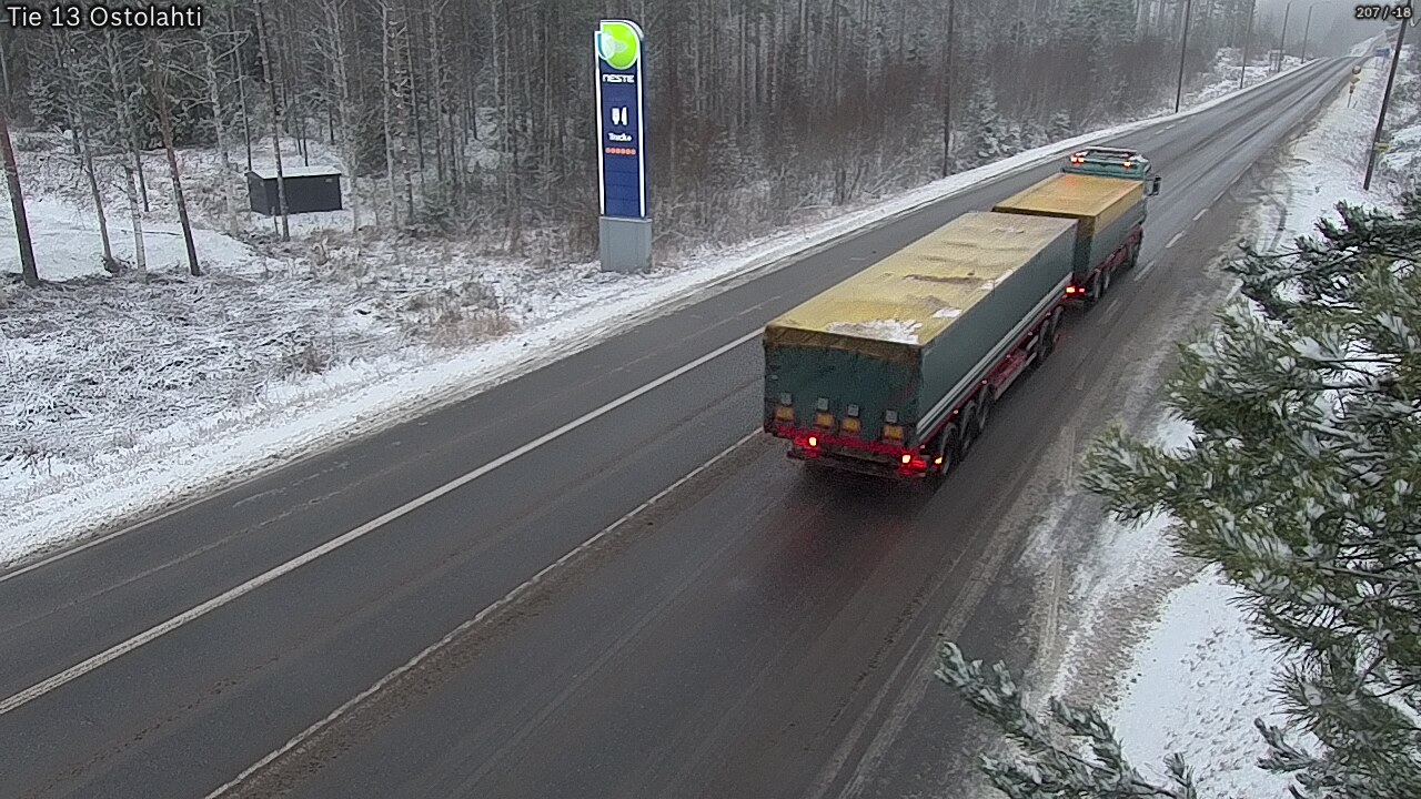 Weather Camera Image Road 13 Ostolahti, Mikkeli, Etelä-Savo