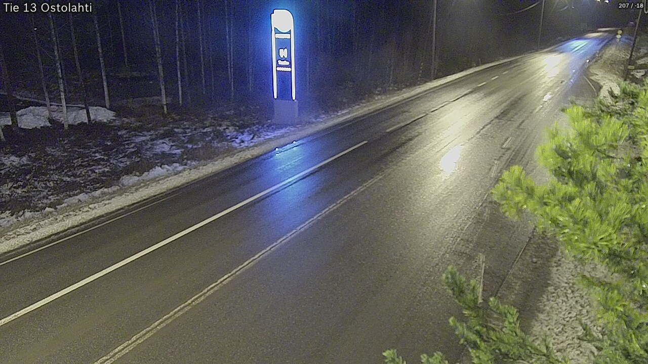 Weather Camera Image Road 13 Ostolahti, Mikkeli, Etelä-Savo