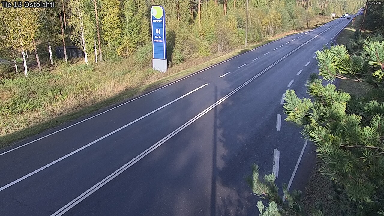 Weather Camera Image Road 13 Ostolahti, Mikkeli, Etelä-Savo