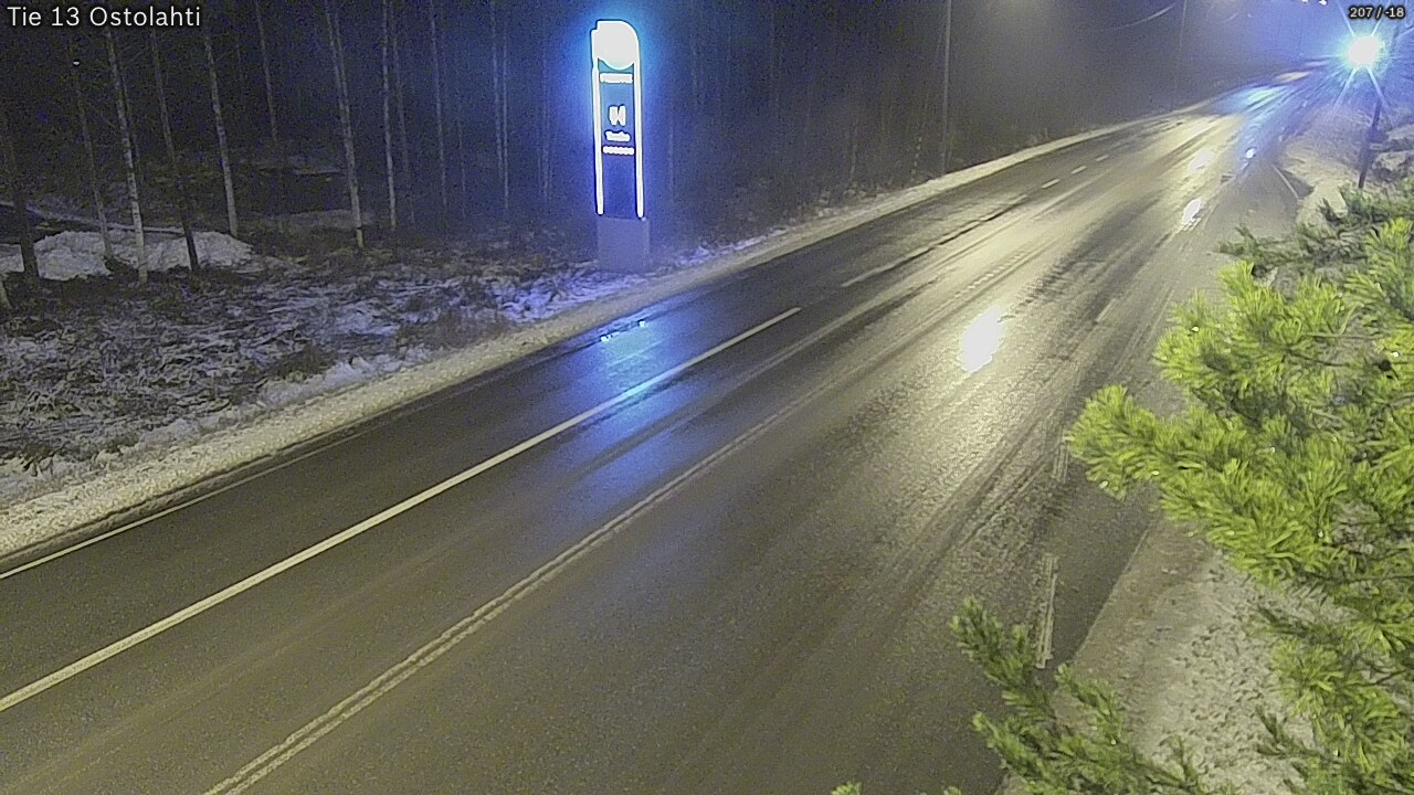 Weather Camera Image Road 13 Ostolahti, Mikkeli, Etelä-Savo