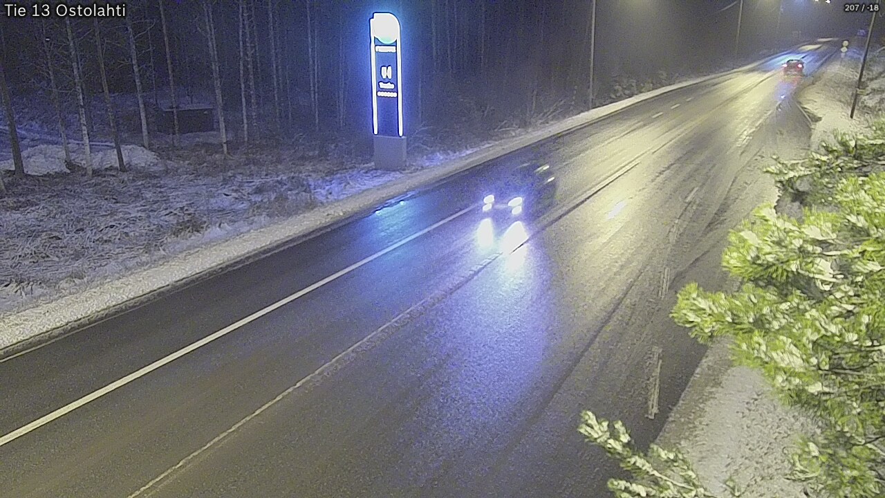 Weather Camera Image Road 13 Ostolahti, Mikkeli, Etelä-Savo