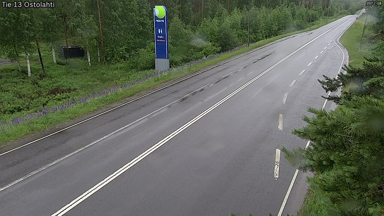 Weather Camera Image Road 13 Ostolahti, Mikkeli, Etelä-Savo