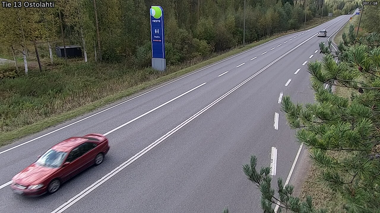 Weather Camera Image Road 13 Ostolahti, Mikkeli, Etelä-Savo