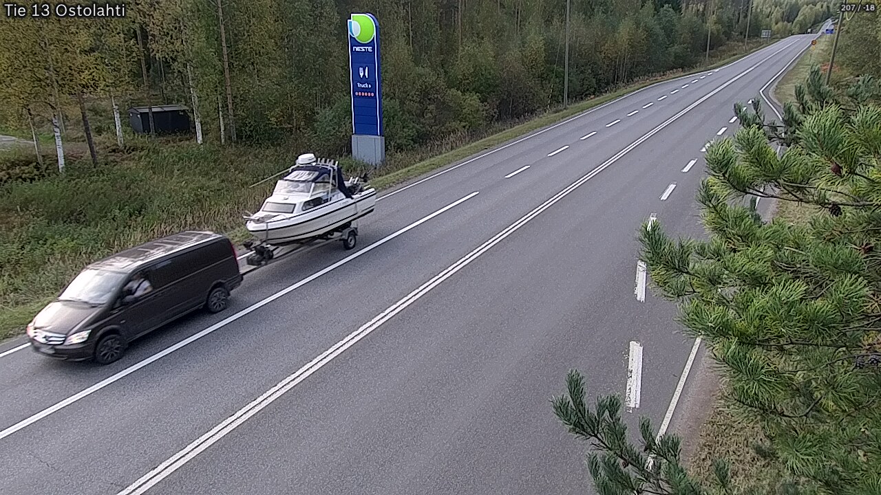Weather Camera Image Road 13 Ostolahti, Mikkeli, Etelä-Savo