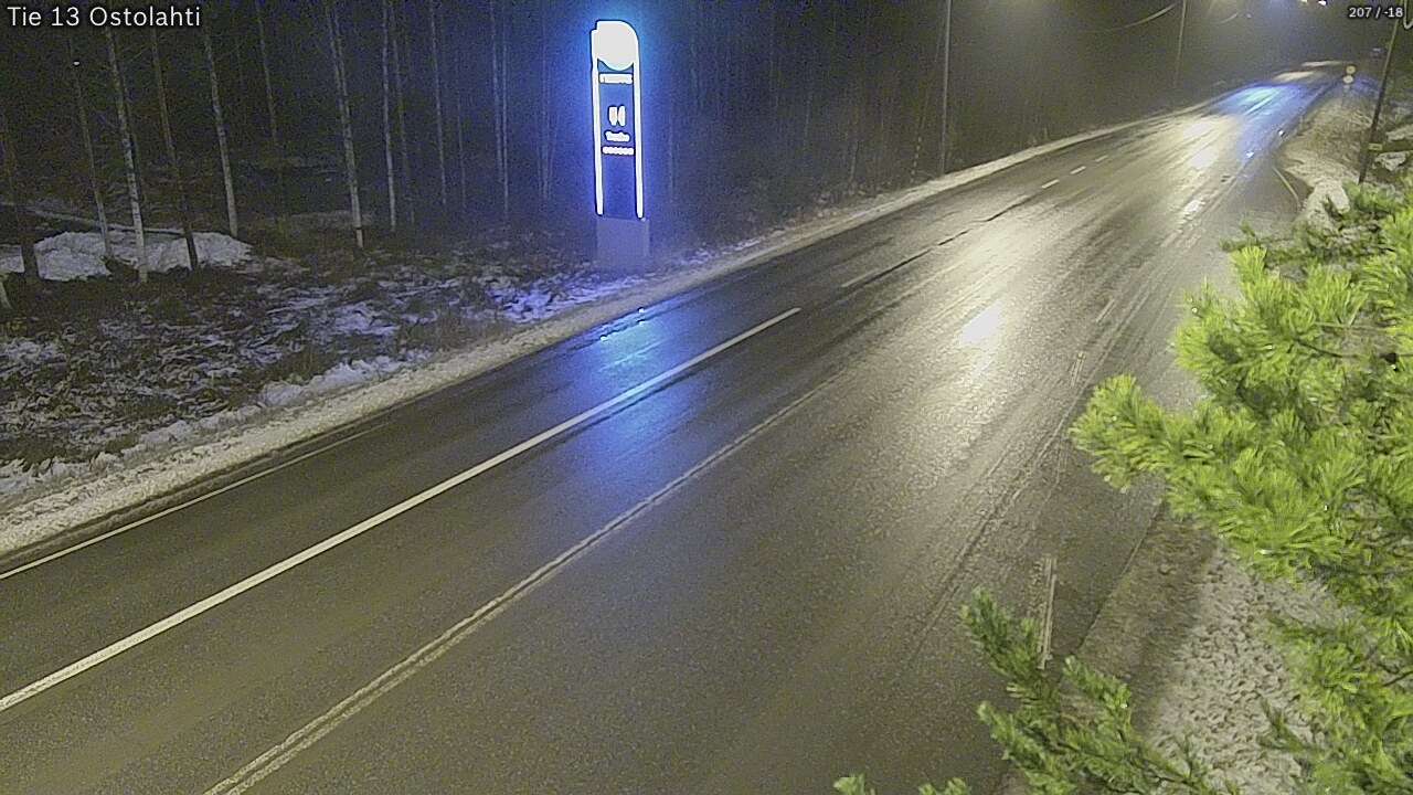 Weather Camera Image Road 13 Ostolahti, Mikkeli, Etelä-Savo