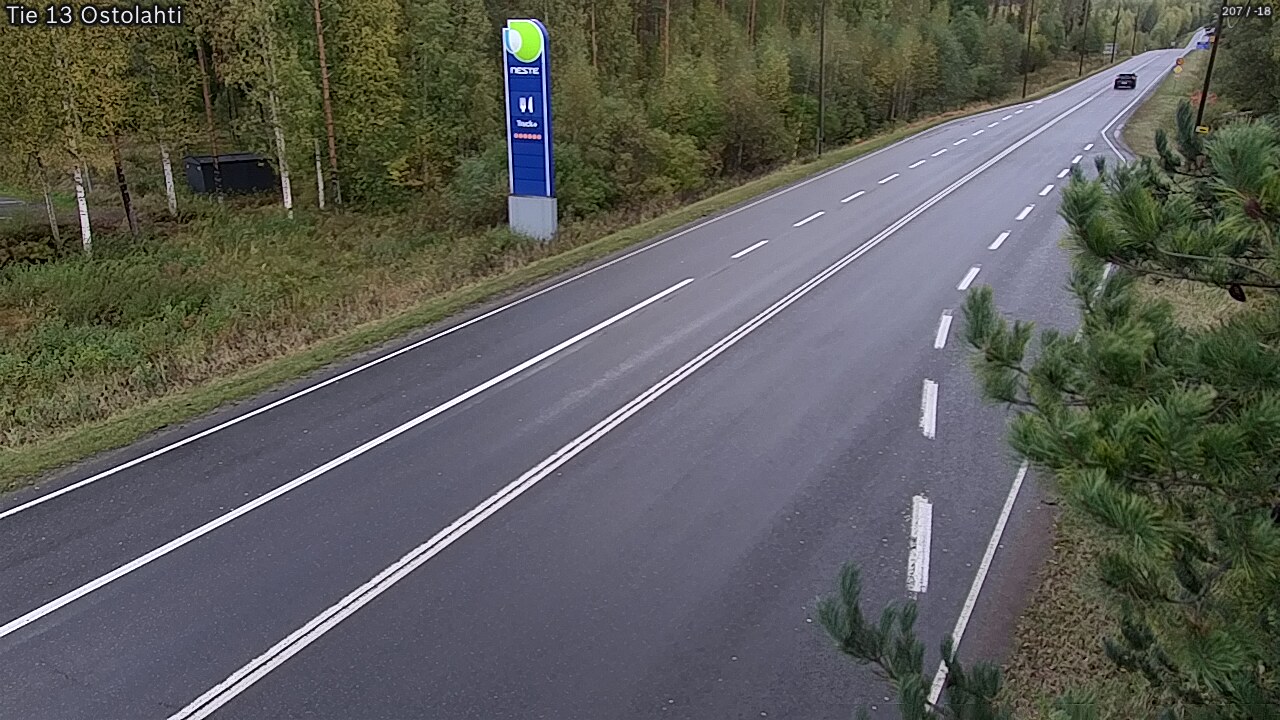 Weather Camera Image Road 13 Ostolahti, Mikkeli, Etelä-Savo
