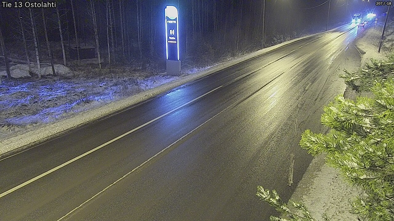 Weather Camera Image Road 13 Ostolahti, Mikkeli, Etelä-Savo