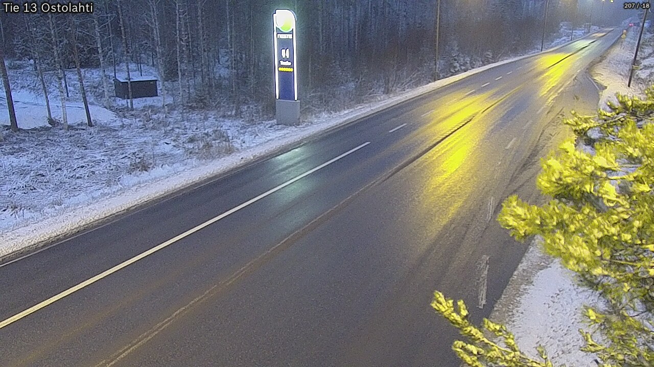 Weather Camera Image Road 13 Ostolahti, Mikkeli, Etelä-Savo