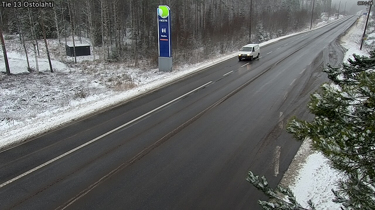 Weather Camera Image Road 13 Ostolahti, Mikkeli, Etelä-Savo