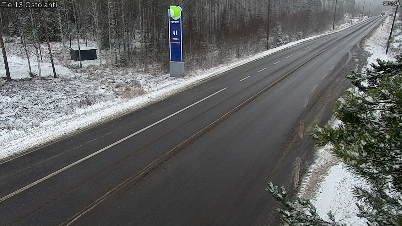 Weather Camera Image Road 13 Ostolahti, Mikkeli, Etelä-Savo