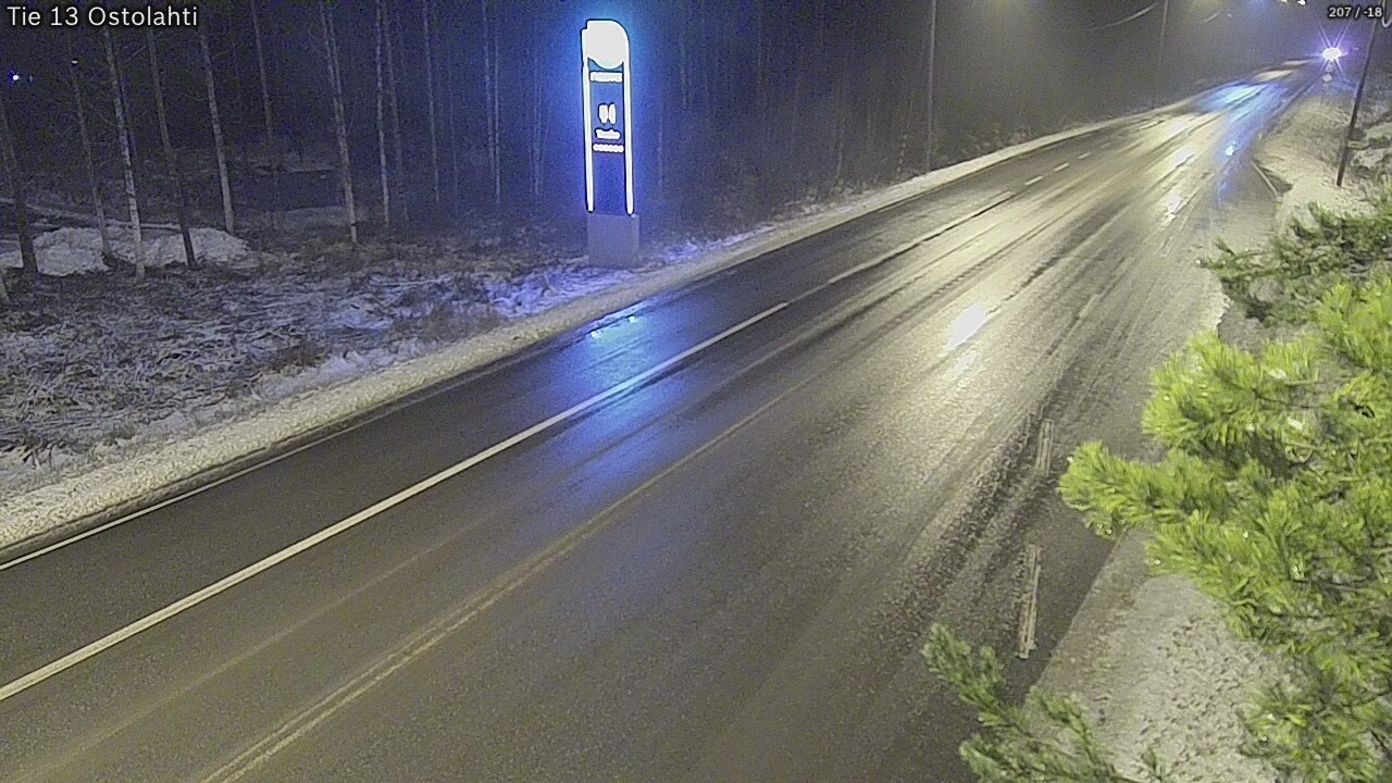 Weather Camera Image Road 13 Ostolahti, Mikkeli, Etelä-Savo