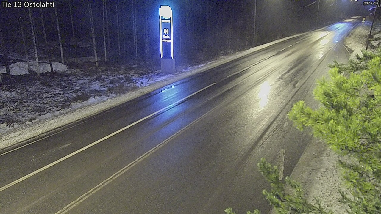 Weather Camera Image Road 13 Ostolahti, Mikkeli, Etelä-Savo