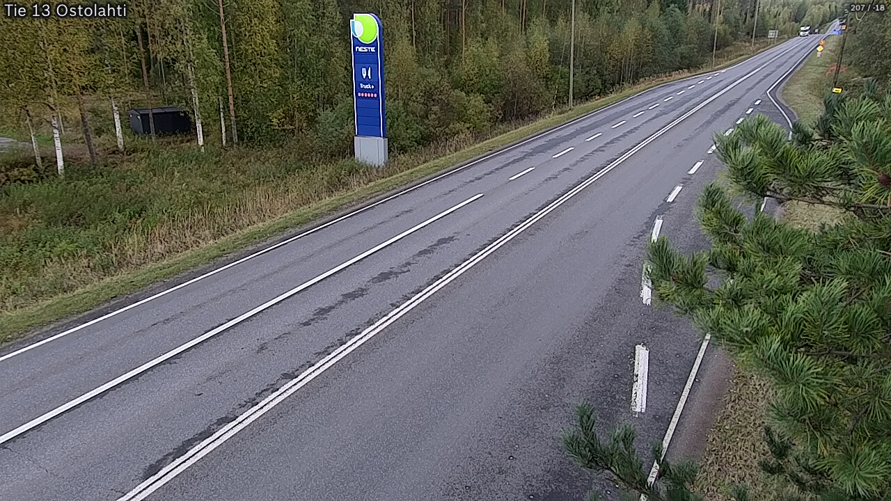 Weather Camera Image Road 13 Ostolahti, Mikkeli, Etelä-Savo