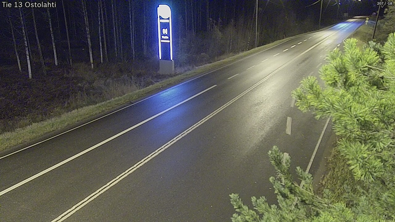 Weather Camera Image Väg 14 Ostolahti, Mikkeli, Etelä-Savo