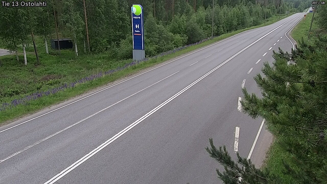 Kelikamerat Kuva Tie 13 Ostolahti, Mikkeli, Etelä-Savo