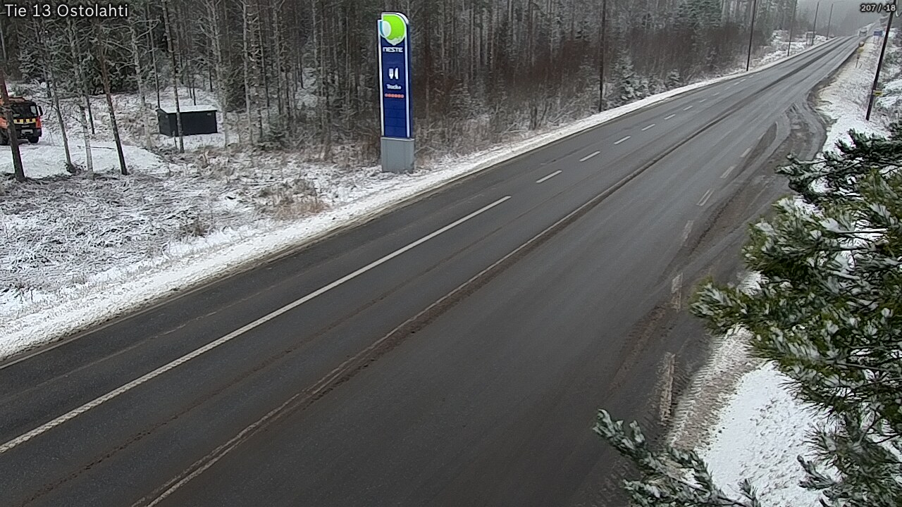 Weather Camera Image Road 13 Ostolahti, Mikkeli, Etelä-Savo