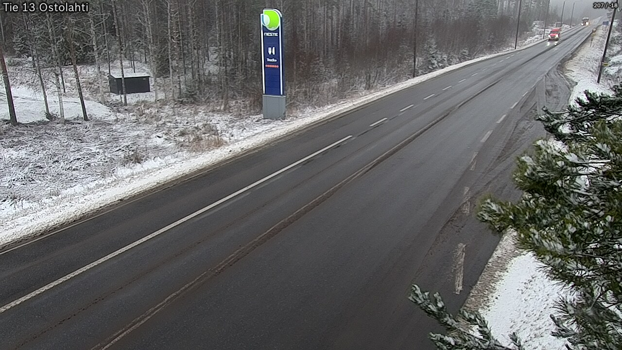 Weather Camera Image Road 13 Ostolahti, Mikkeli, Etelä-Savo