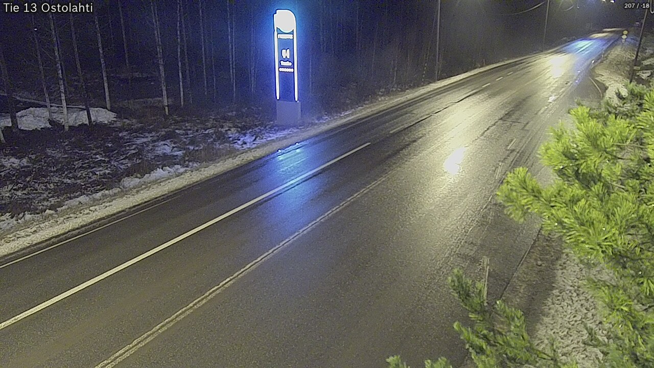 Weather Camera Image Road 13 Ostolahti, Mikkeli, Etelä-Savo