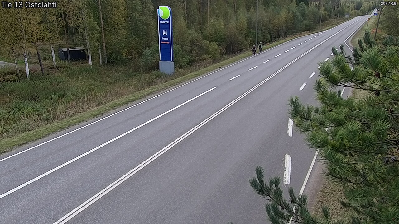 Weather Camera Image Road 13 Ostolahti, Mikkeli, Etelä-Savo