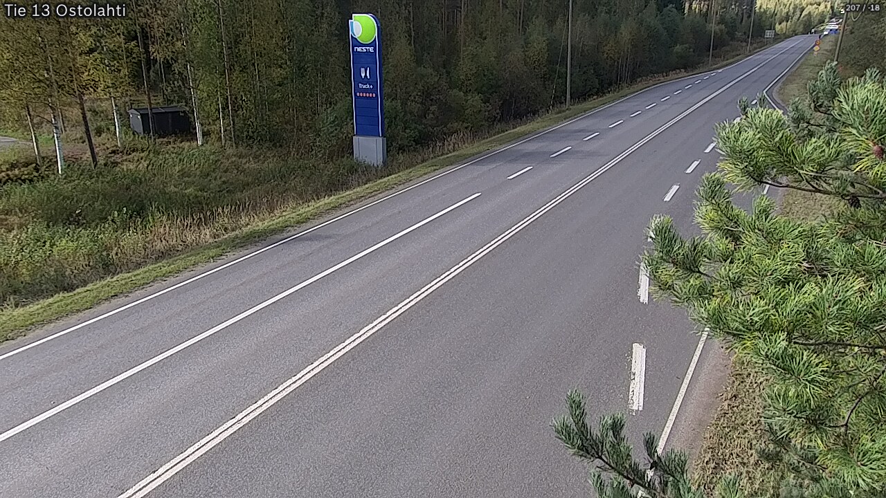 Weather Camera Image Road 13 Ostolahti, Mikkeli, Etelä-Savo