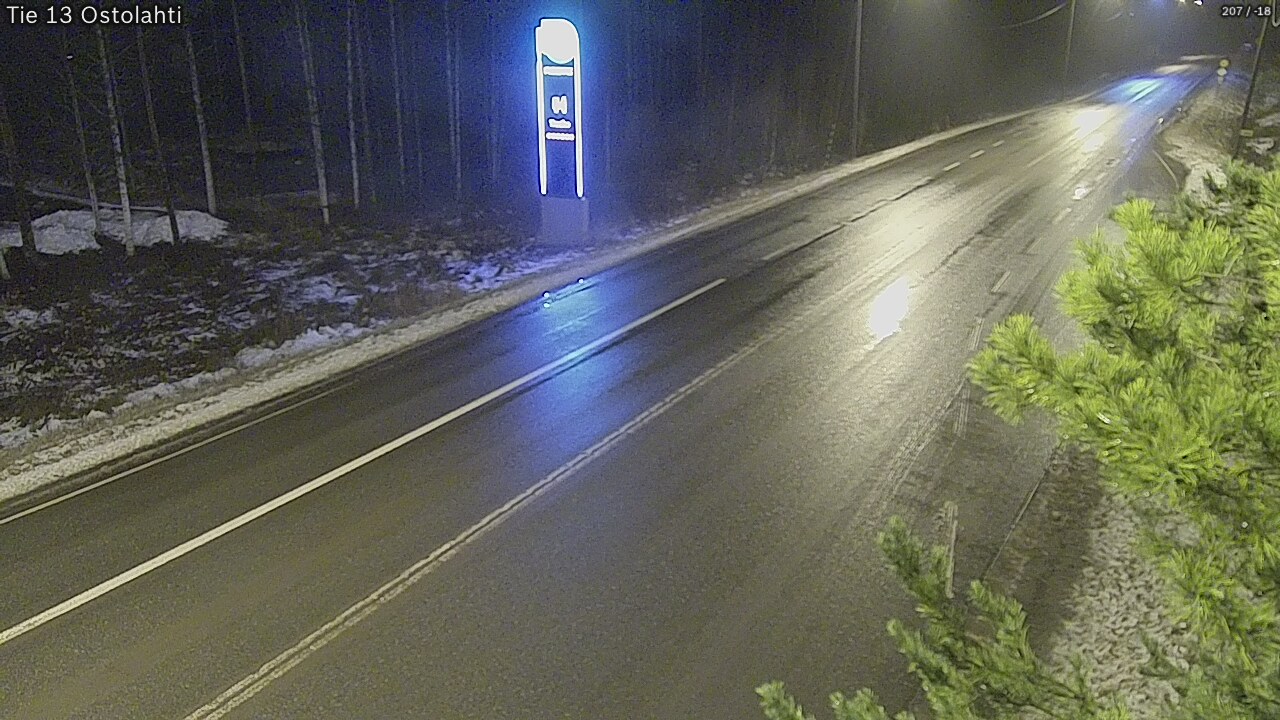 Weather Camera Image Road 13 Ostolahti, Mikkeli, Etelä-Savo
