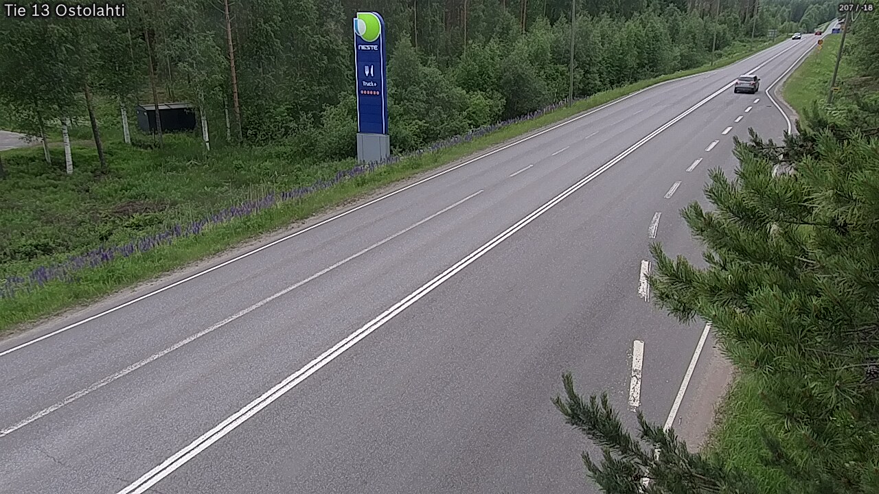 Kelikamerat Kuva Tie 13 Ostolahti, Mikkeli, Etelä-Savo