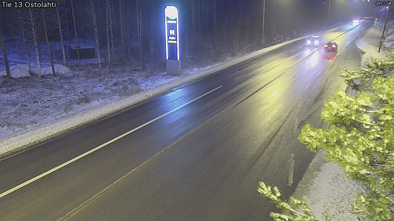 Weather Camera Image Road 13 Ostolahti, Mikkeli, Etelä-Savo
